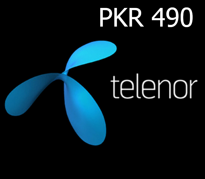 

Telenor 490 PKR Mobile Top-up PK