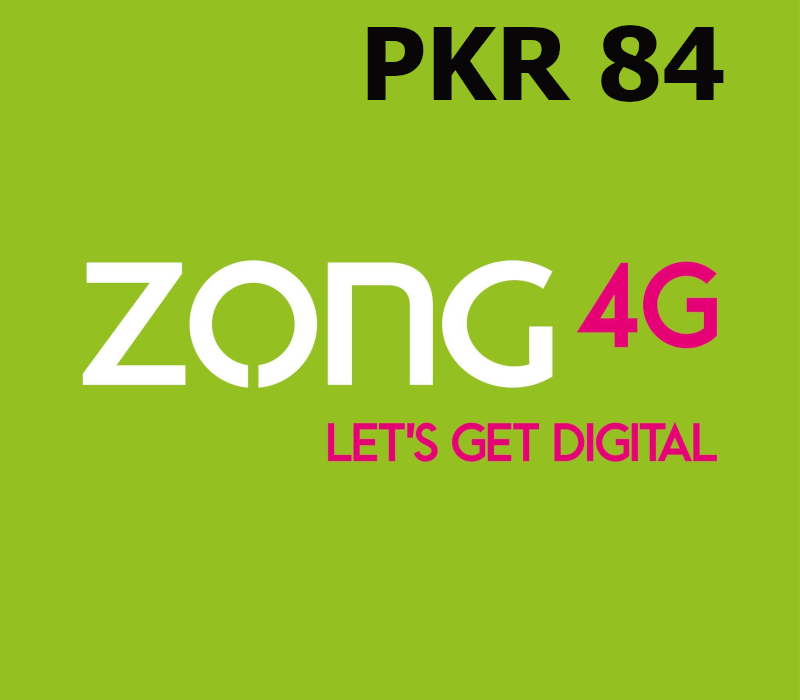 

Zong 84 PKR Mobile Top-up PK