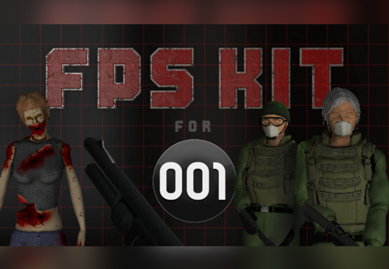 001 Game Creator - 3D FPS / Survival Horror Kit Steam CD Key