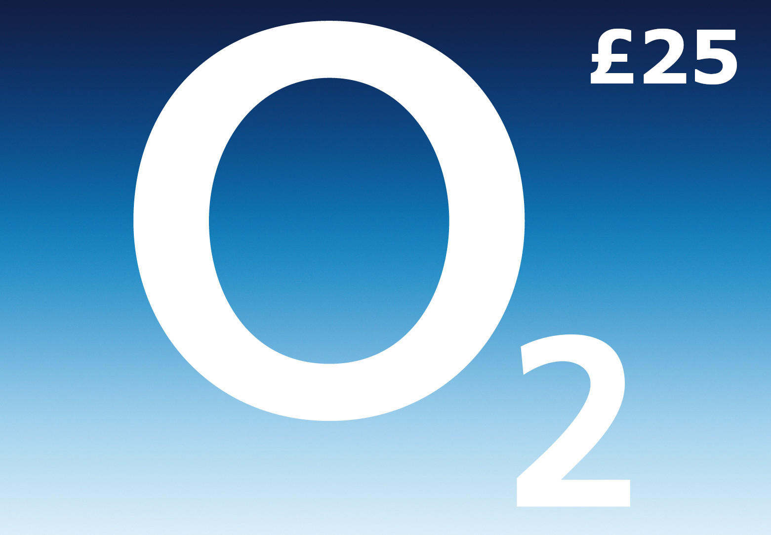 O2 £25 Mobile Top-up UK