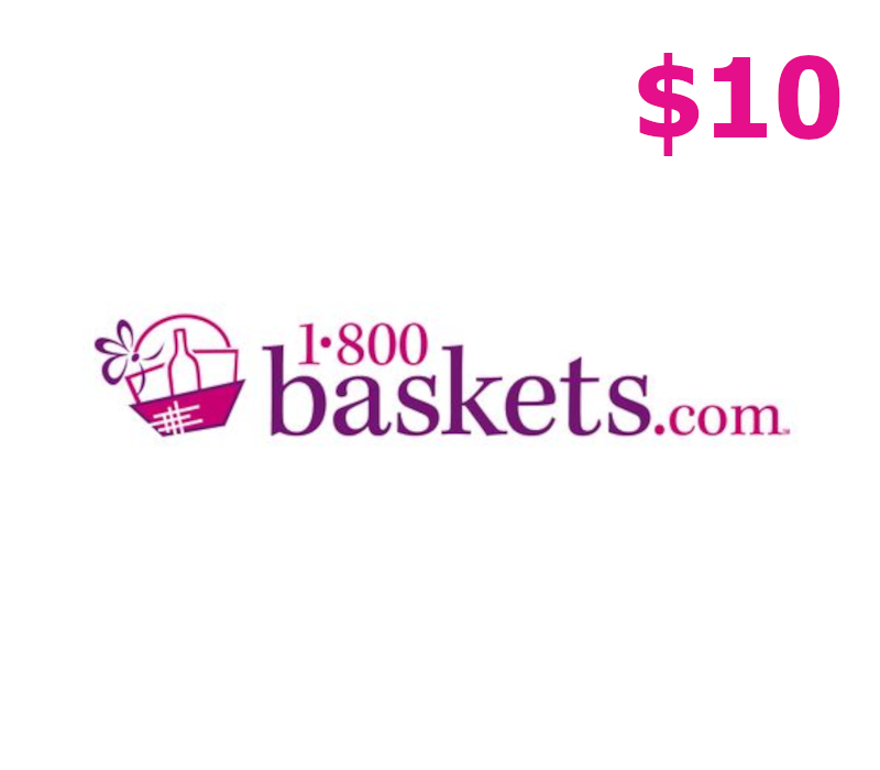 1-800-Baskets $10 Gift Card US