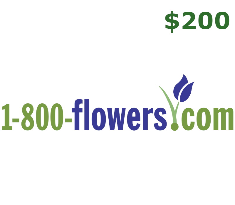 1-800-FLOWERS $200 Gift Card US
