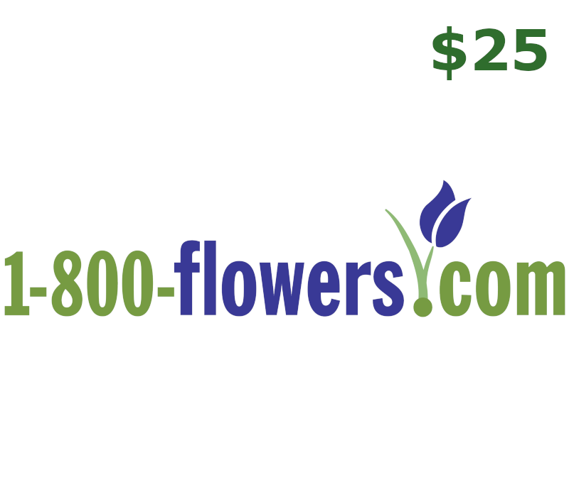 1-800-FLOWERS $25 Gift Card US