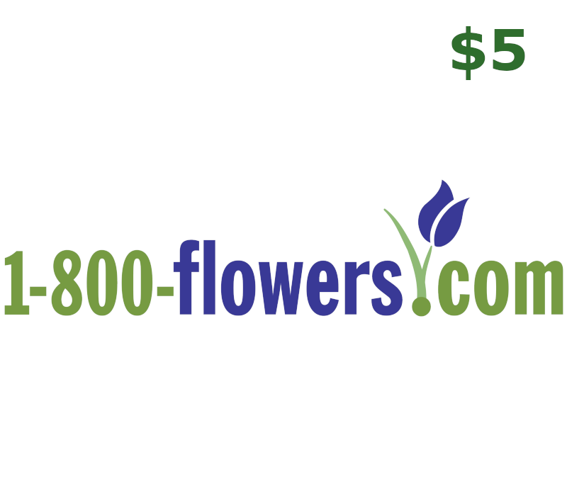 1-800-FLOWERS $5 Gift Card US