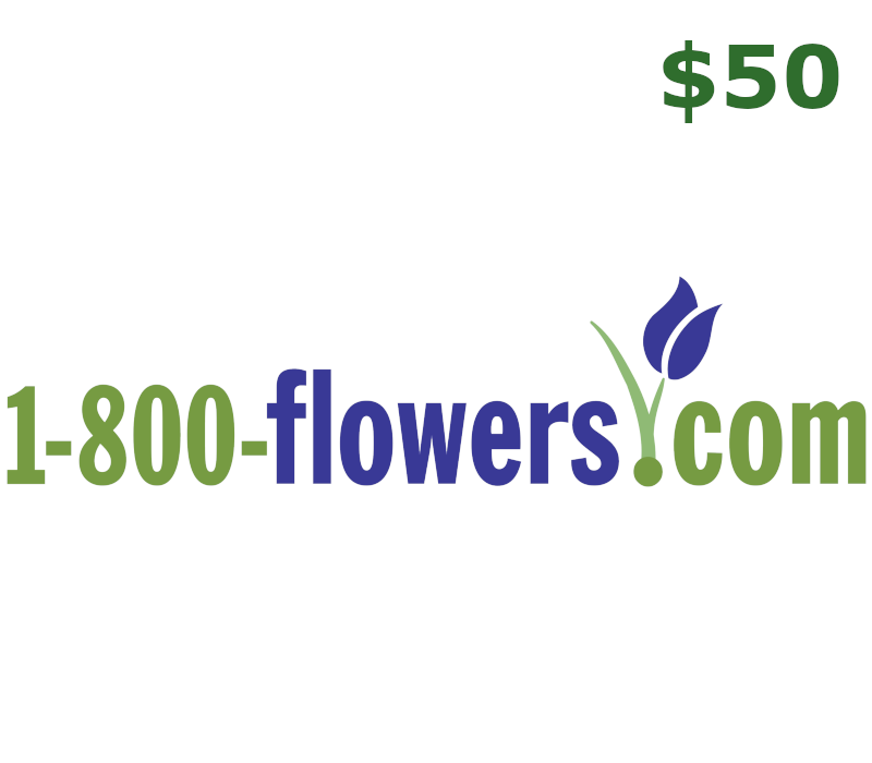 

1-800-FLOWERS $50 Gift Card US