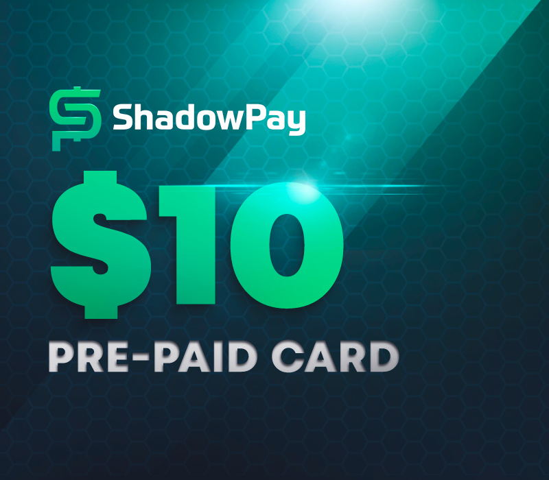 Shadowpay.com $10 Pre-paid Card