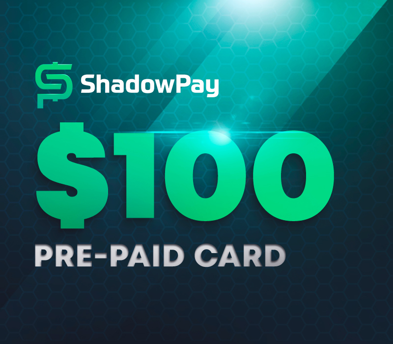 

Shadowpay.com $100 Pre-paid Card