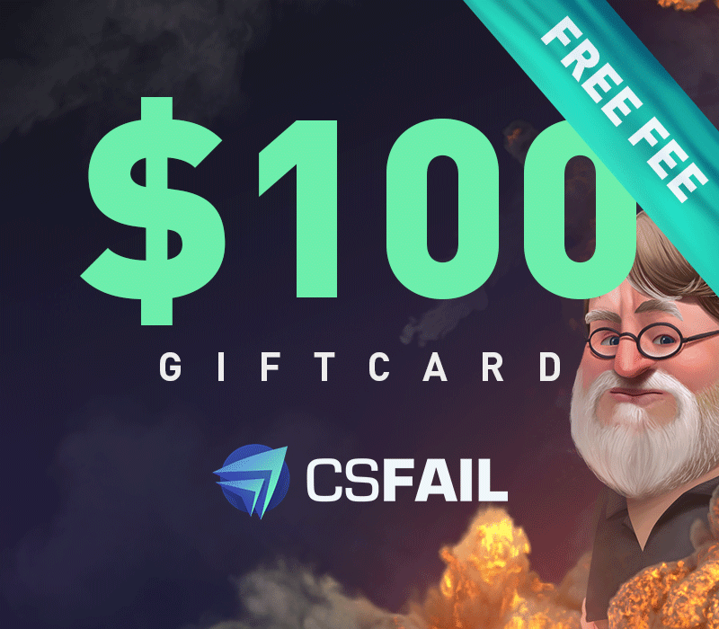 CS Fail $100 Gift Card