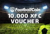 FootballCoin 10.000 XFC Voucher