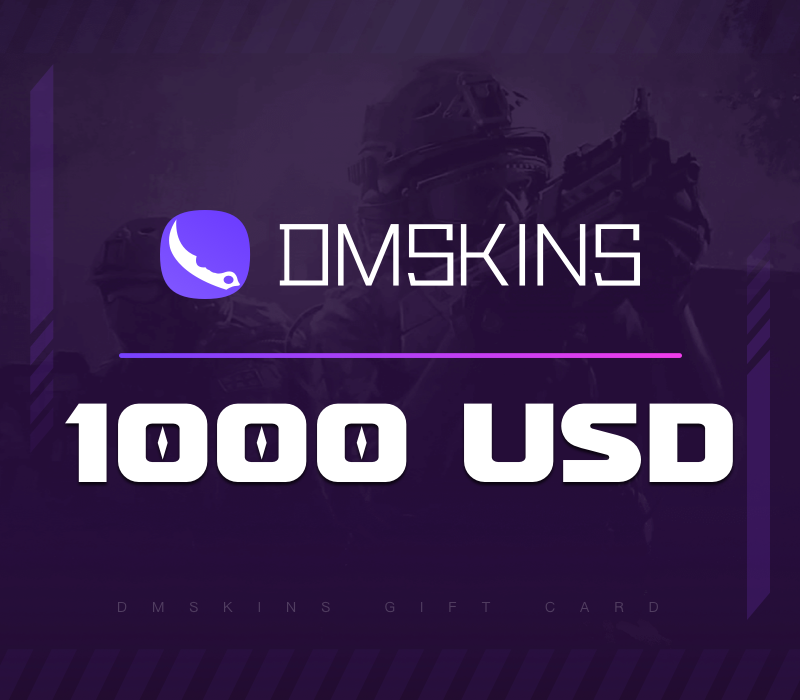 

DMSkins $1000 Gift Card