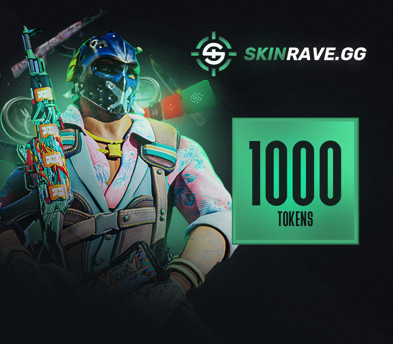 

SkinRave.gg 1000 Tokens Gift Card