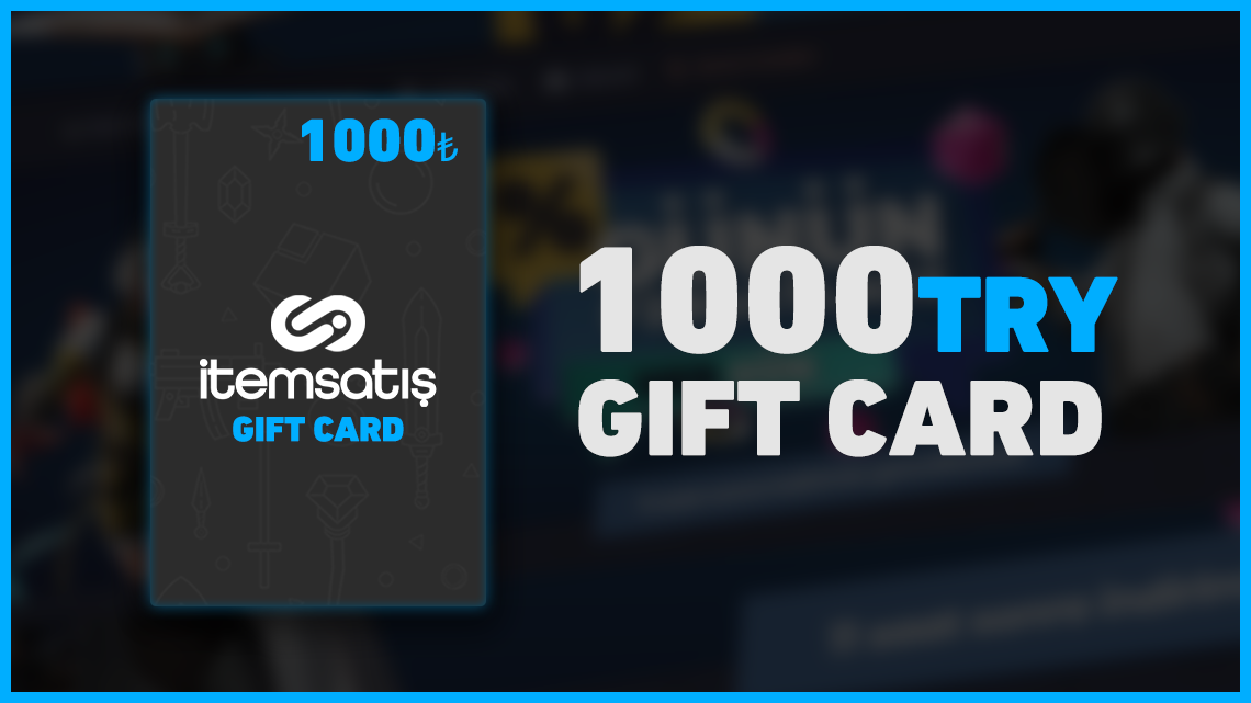 Itemsatis 1000 TRY Gift Card