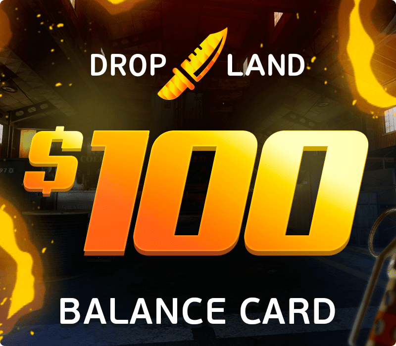 Dropland.net 100 USD Wallet Card Key