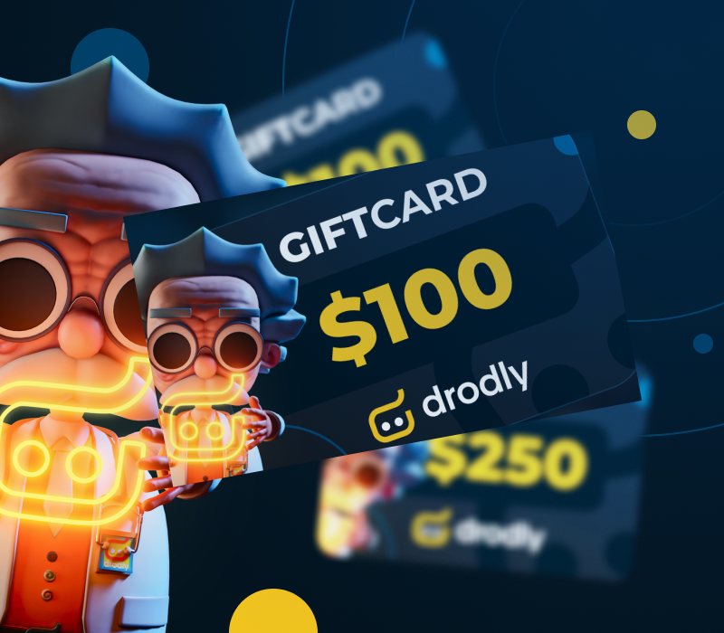 

Drodly $100 Gift Card