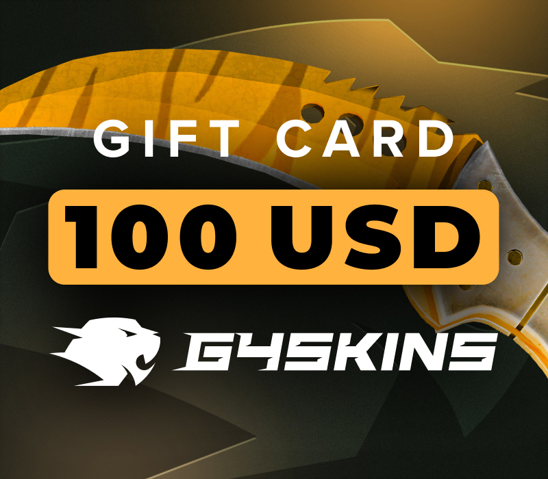 

G4Skins.com $100 Gift Card