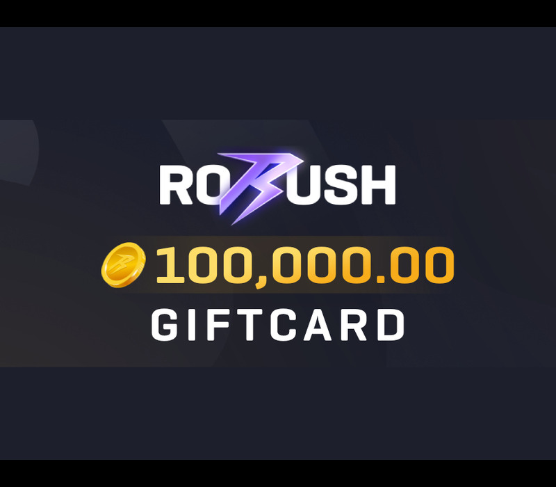 

RORUSH 100000 Balance Gift Card