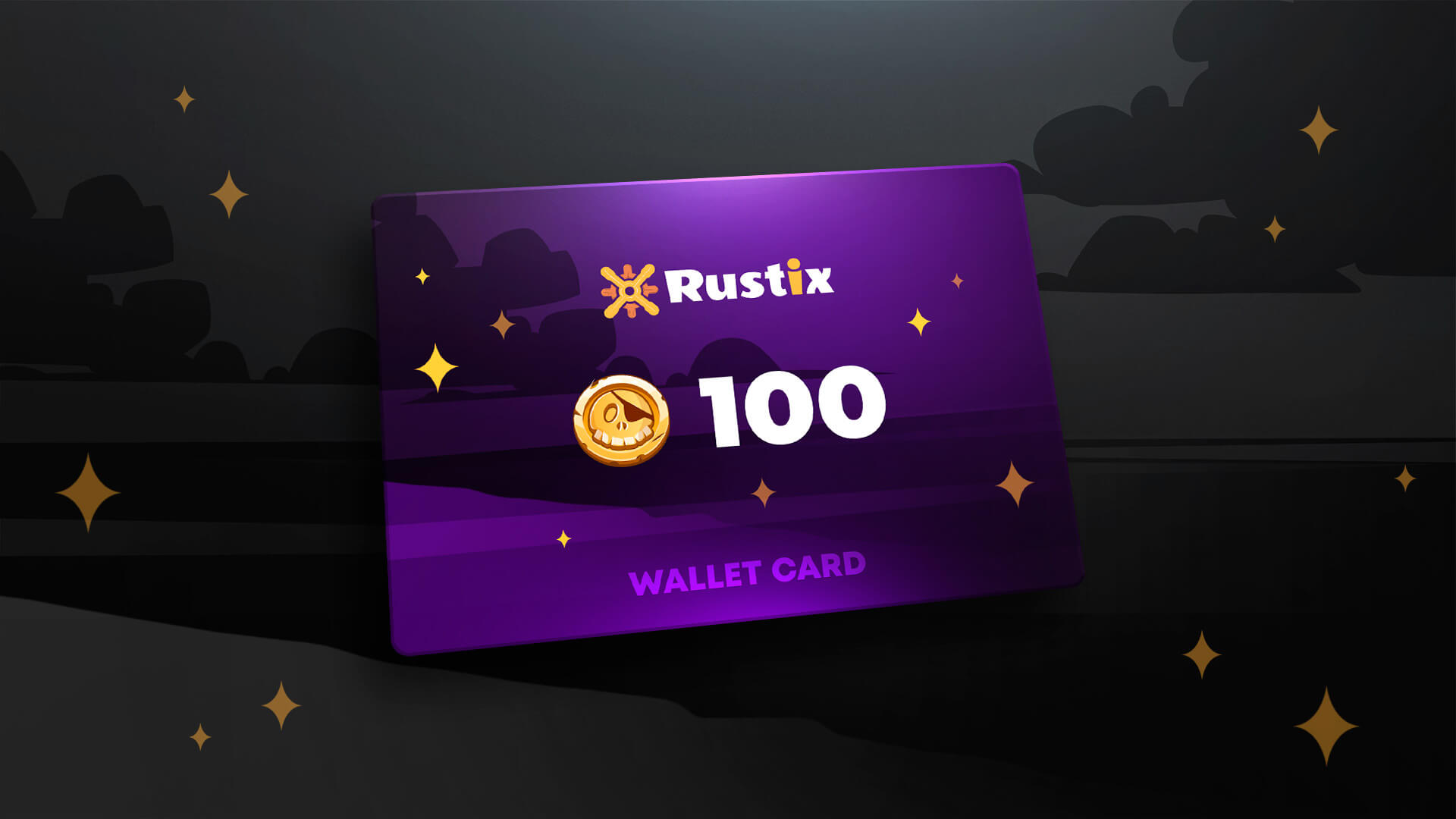 Rustix.io 100 USD Wallet Card Code