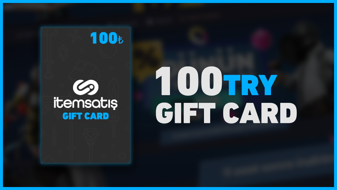 Itemsatis 100 TRY Gift Card