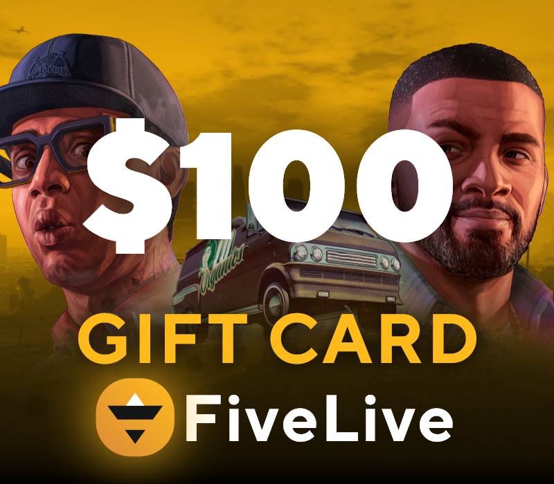 

FiveLive $100 Gift Card