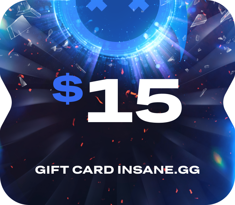 

Insane.gg Gift Card $15 Code