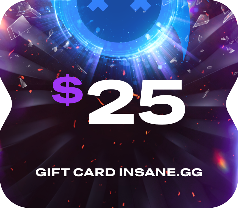 

Insane.gg Gift Card $25 Code