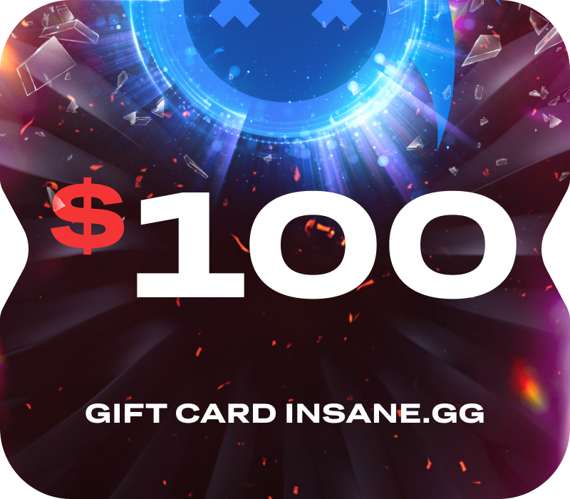 

Insane.gg Gift Card $100 Code