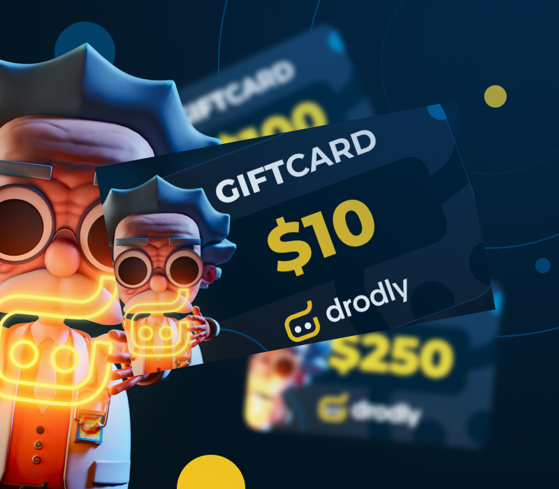 Drodly $10 Gift Card