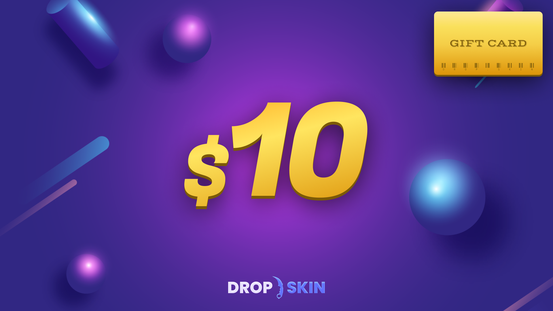 Drop.skin $10 Gift Card