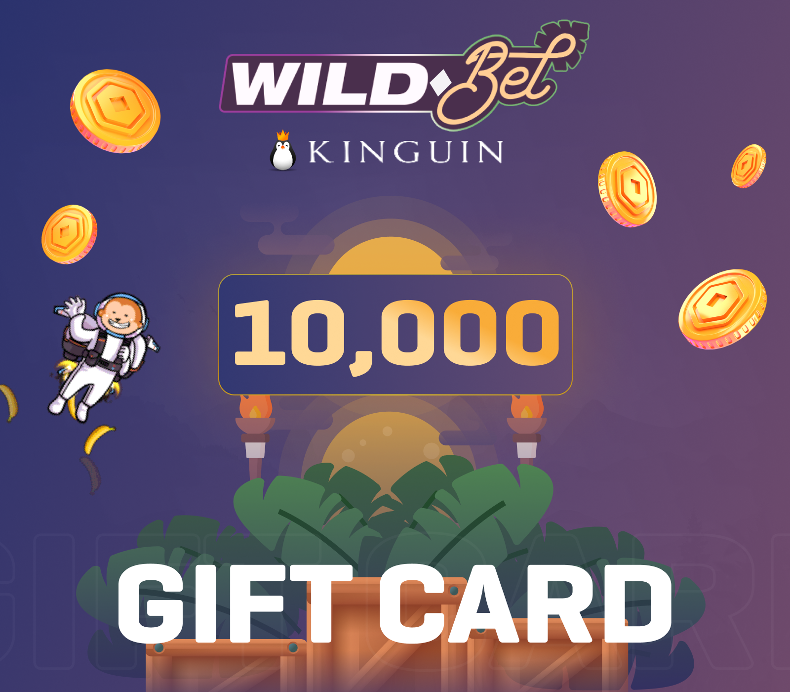 

Wildbet R$ 10000 Gift Card