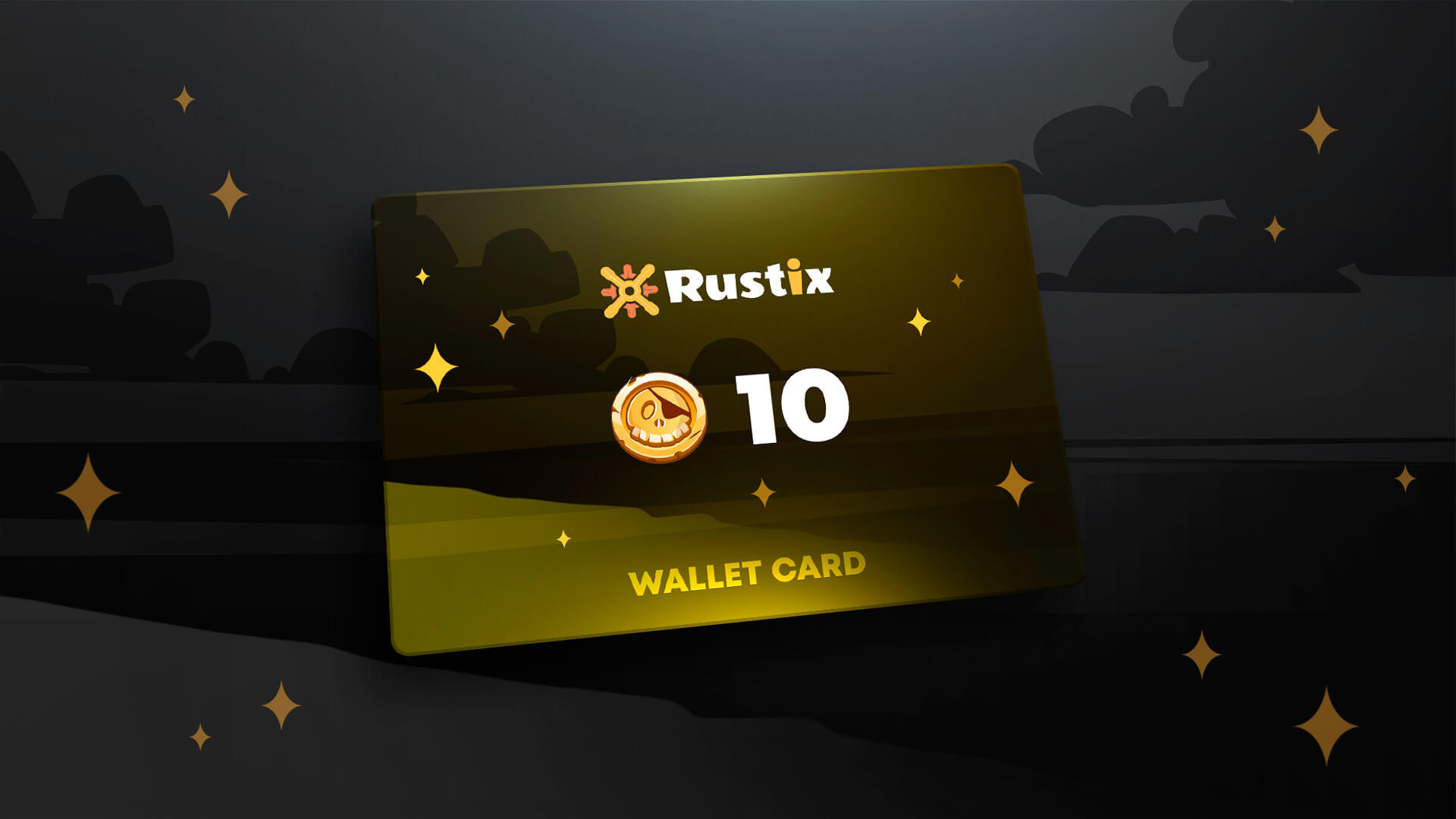 Rustix.io 10 USD Wallet Card Code