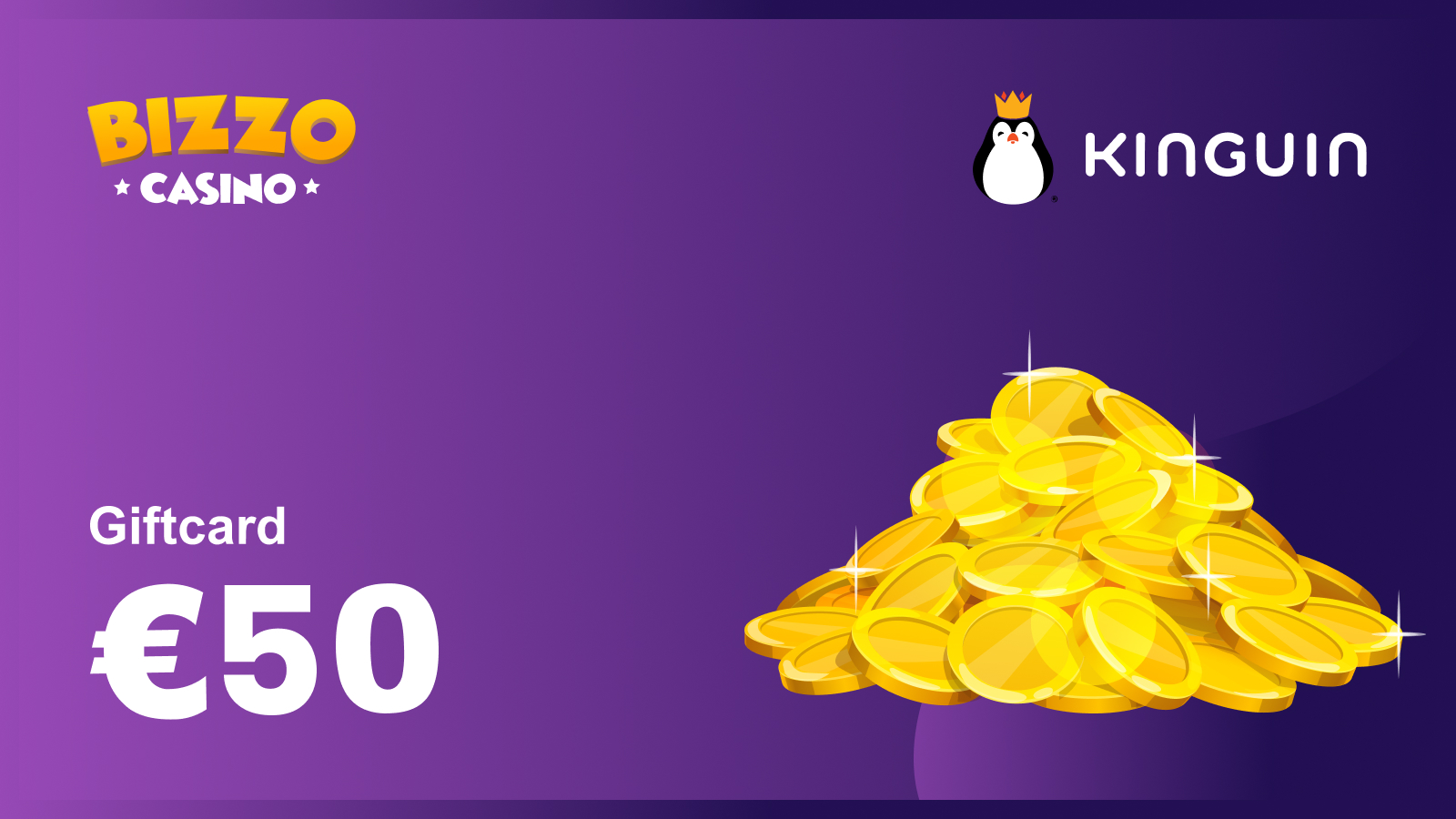 Bizzo Casino €50 Gift Card