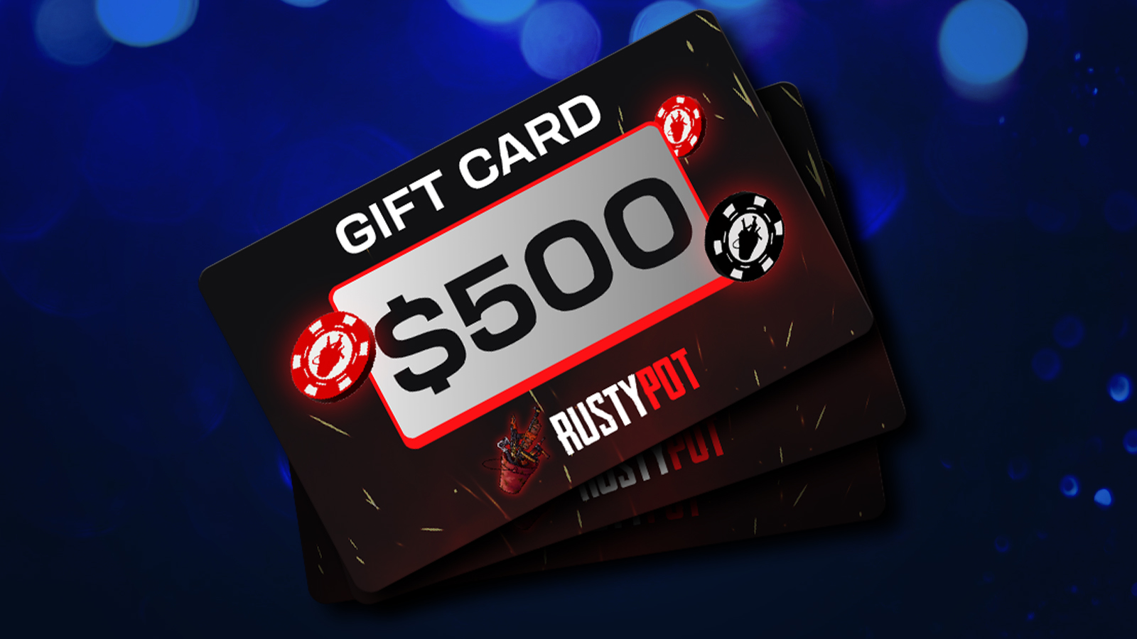 RustyPot $500 Grub Bucks Giftcard