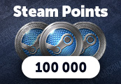 100.000 Steam Points Manual Delivery