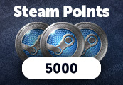 5.000 Steam Points Manual Delivery