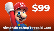 Nintendo EShop Prepaid Card $99 CA Key