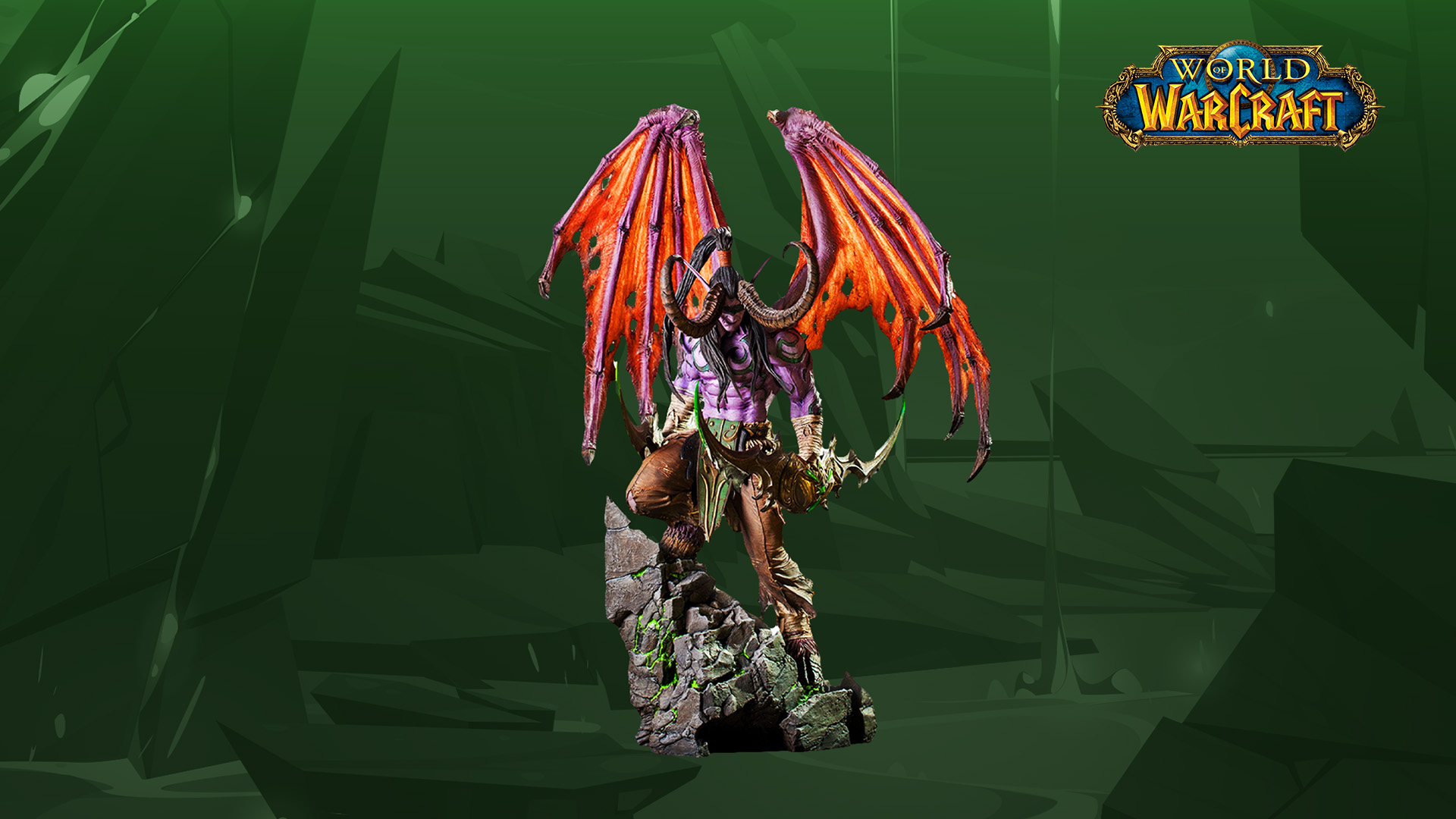 World of Warcraft - Illidan Stormrage Premium Statue EU Prismyx Voucher