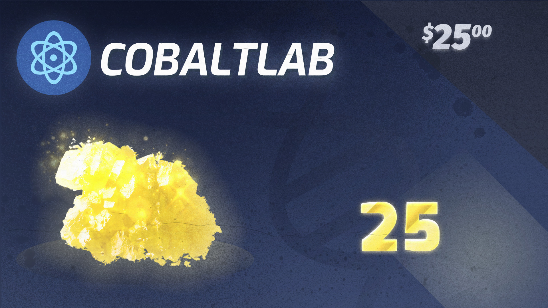 Cobaltlab.tech 25 Sulfur Gift Card