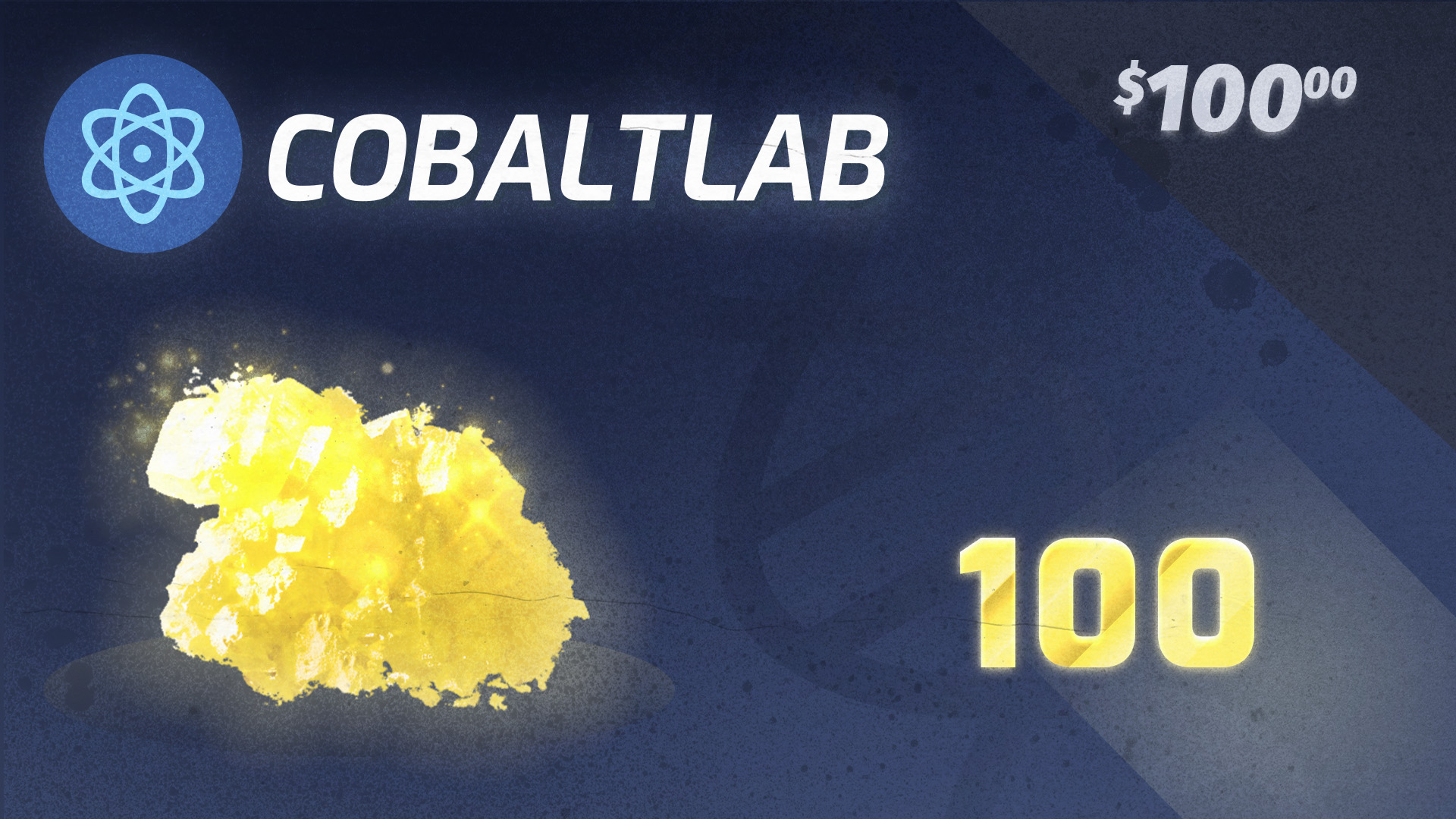 Cobaltlab.tech 100 Sulfur Gift Card