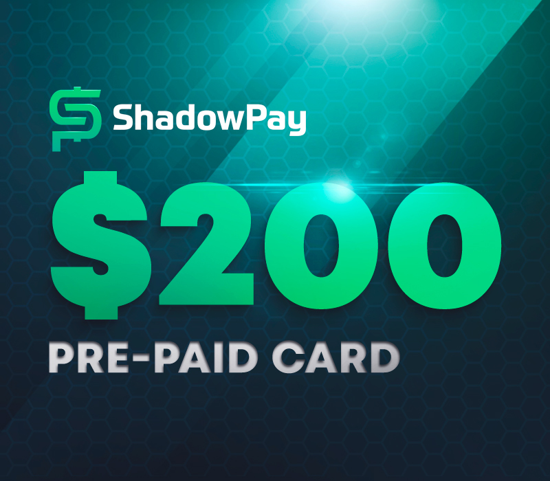 

Shadowpay.com $200 Pre-paid Card