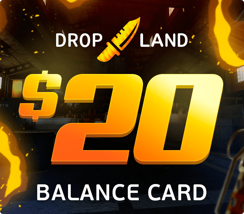 Dropland.net 20 USD Wallet Card Key