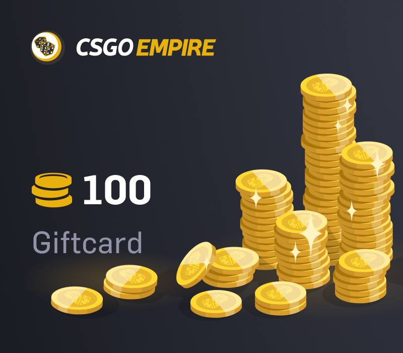 CSGOEmpire 100 Coin Gift Card