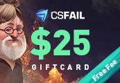 CS Fail $25 Gift Card