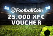 FootballCoin 25.000 XFC Voucher