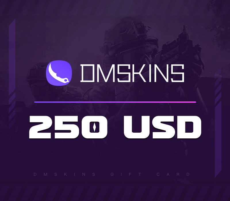 

DMSkins $250 Gift Card