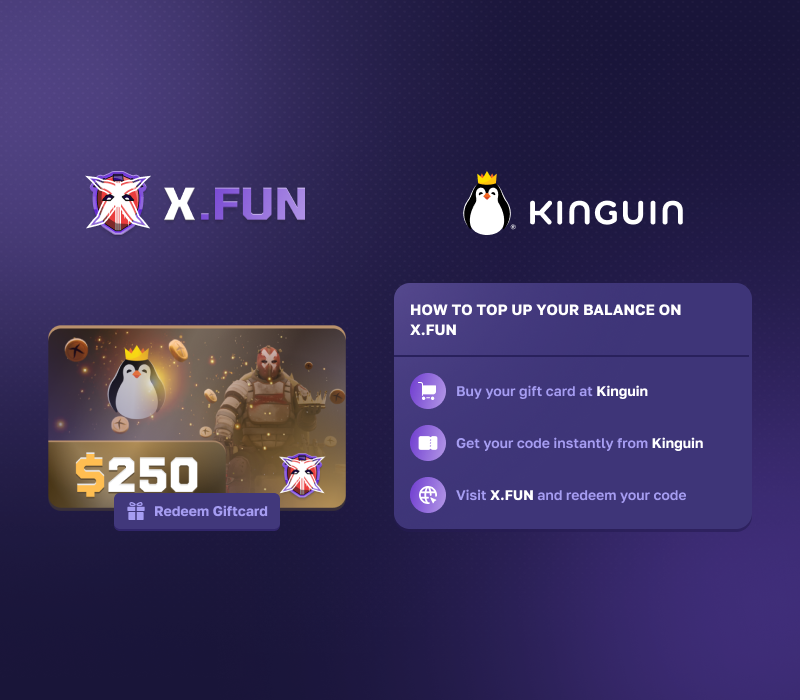 X.FUN $250 Gift Card