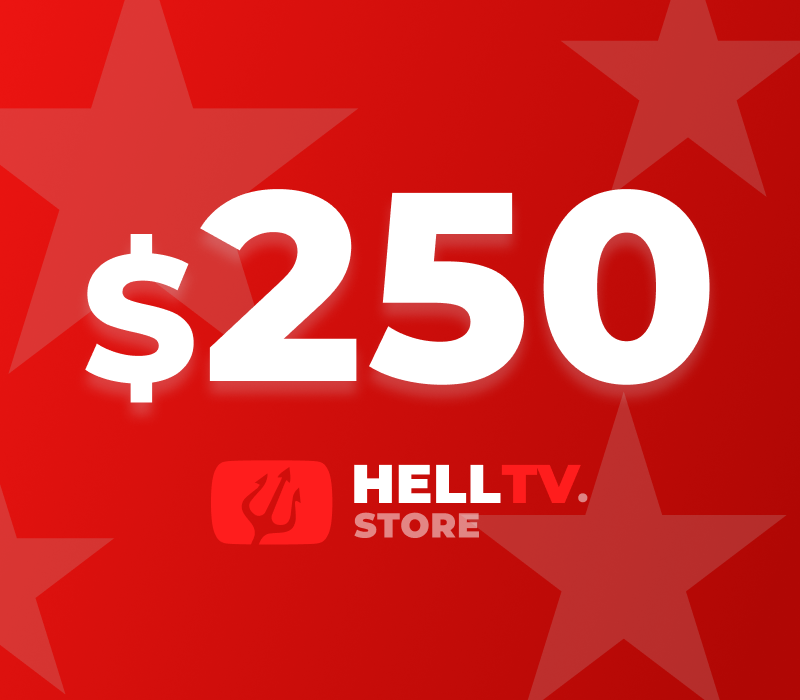 

HELLTV.STORE $250 Gift Card