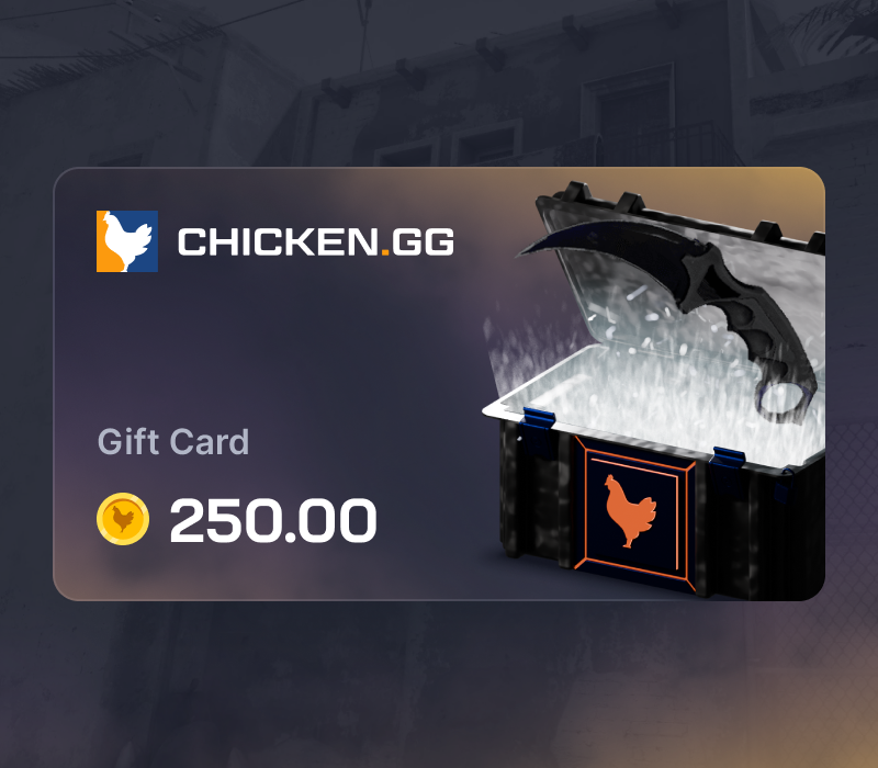 

Chicken.GG 250 Tokens