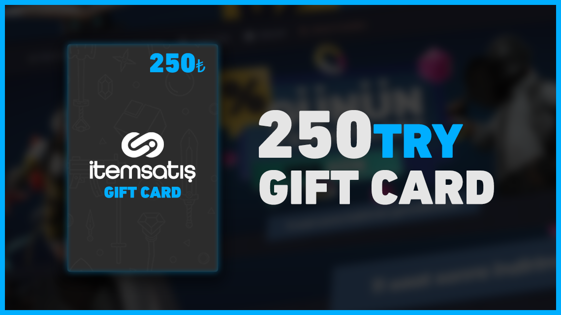 Itemsatis 250 TRY Gift Card