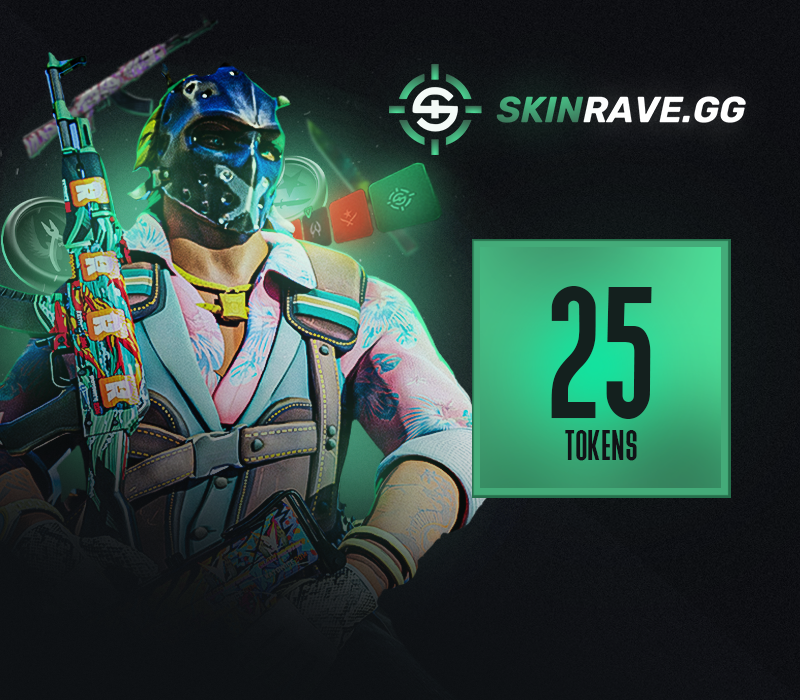 

SkinRave.gg 25 Tokens Gift Card