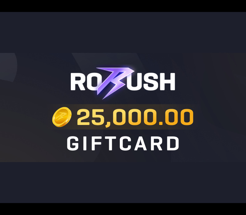 

RORUSH 25000 Balance Gift Card